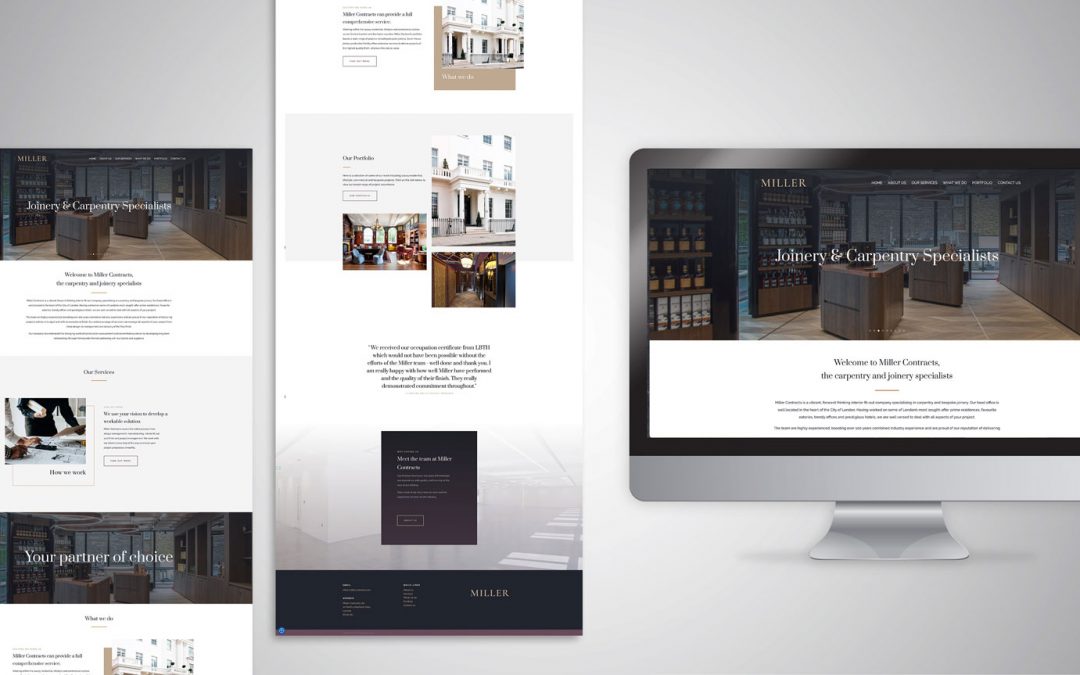 Miller Contracts Web Design